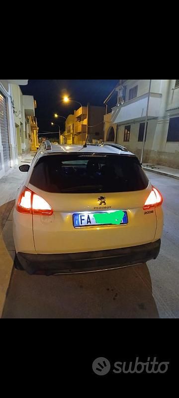 Usata Peugeot 2008 2015 Bianco SUV