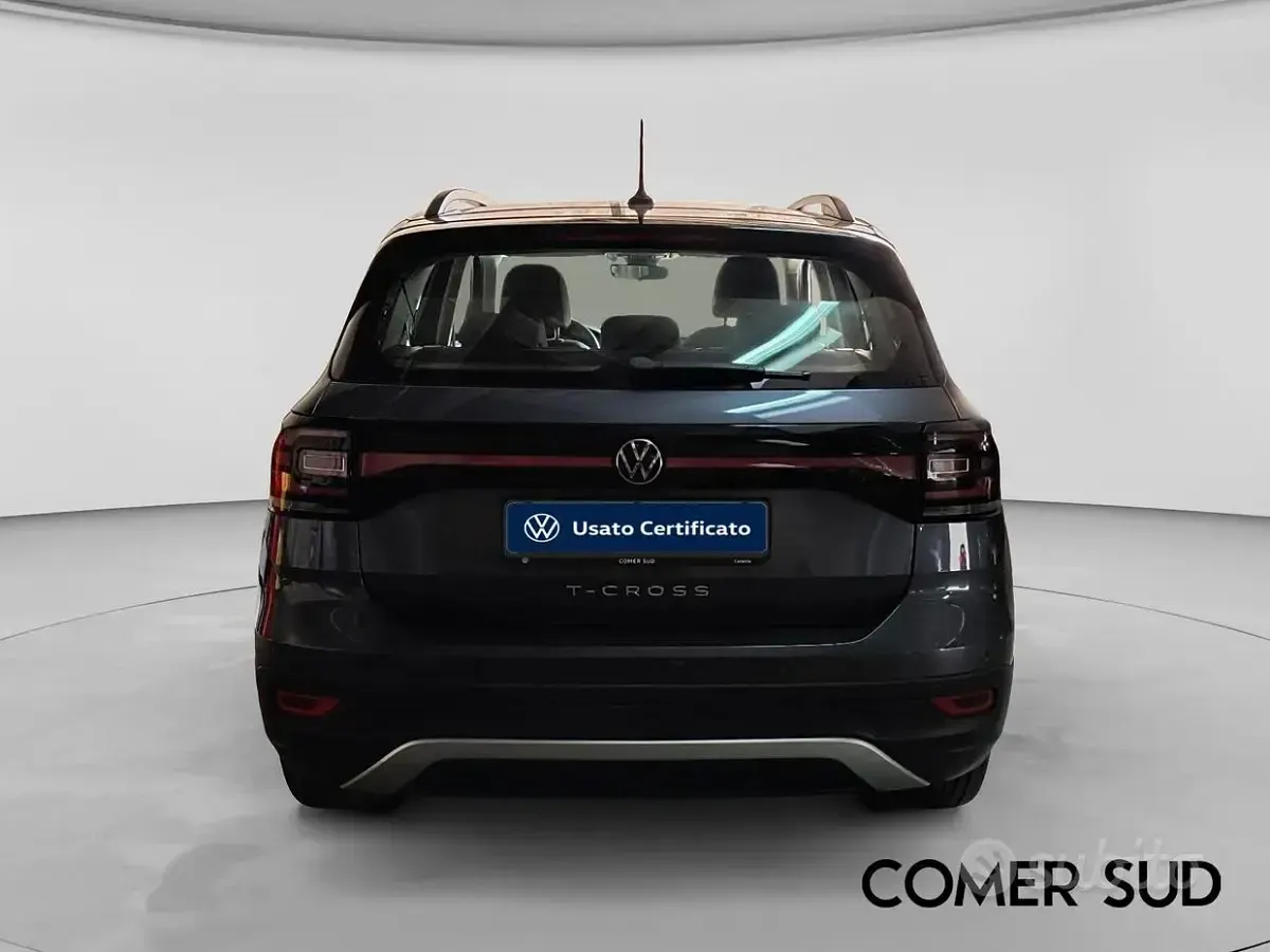 Usata VW T-Cross Style 95 CV (69 kW) 2022 Grigio SUV