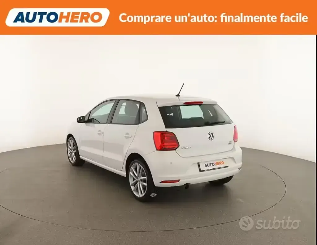 Usata VW Polo Highline 90 CV (66 kW) 2017 Bianco Berlina