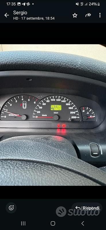 Usata Fiat Marea 103 CV (75 kW) 1999 Grigio