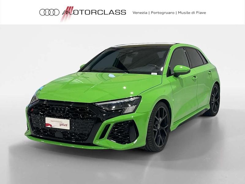 Usata Audi RS3 400 CV (294 kW) 2024 Verde Berlina