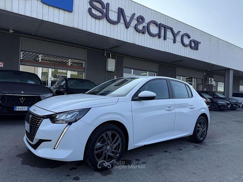 Usata Peugeot 208 75 CV (55 kW) 2021 Bianco Utilitaria