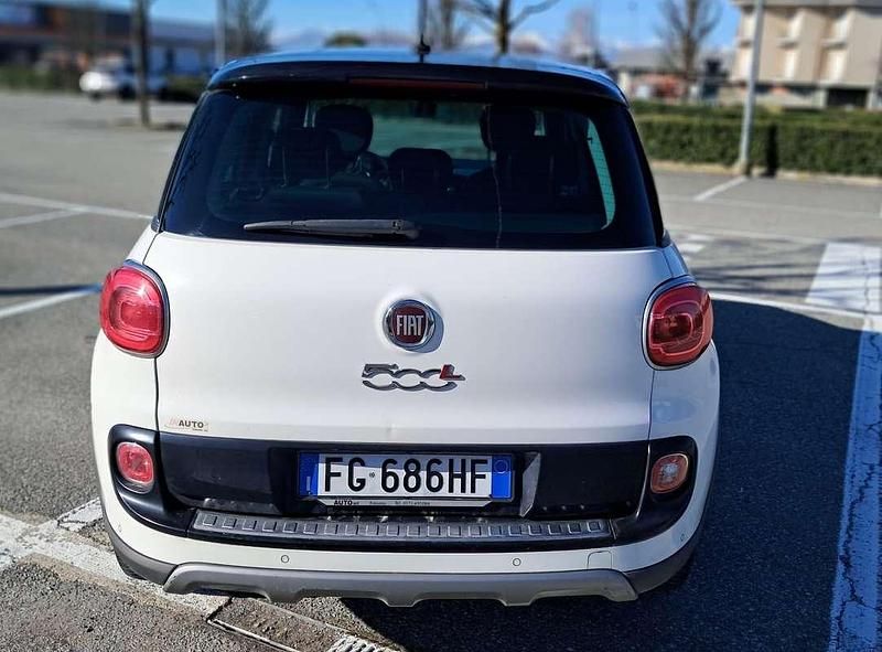 Usata Fiat 500L Trekking 120 CV (88 kW) 2016 Bianco Monovolume