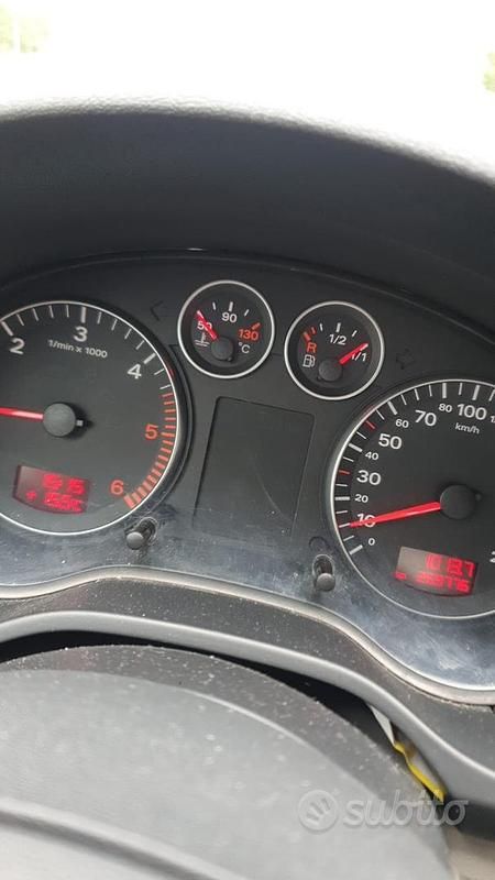 Usata Audi A3 105 CV (77 kW) 2005 Nero Utilitaria