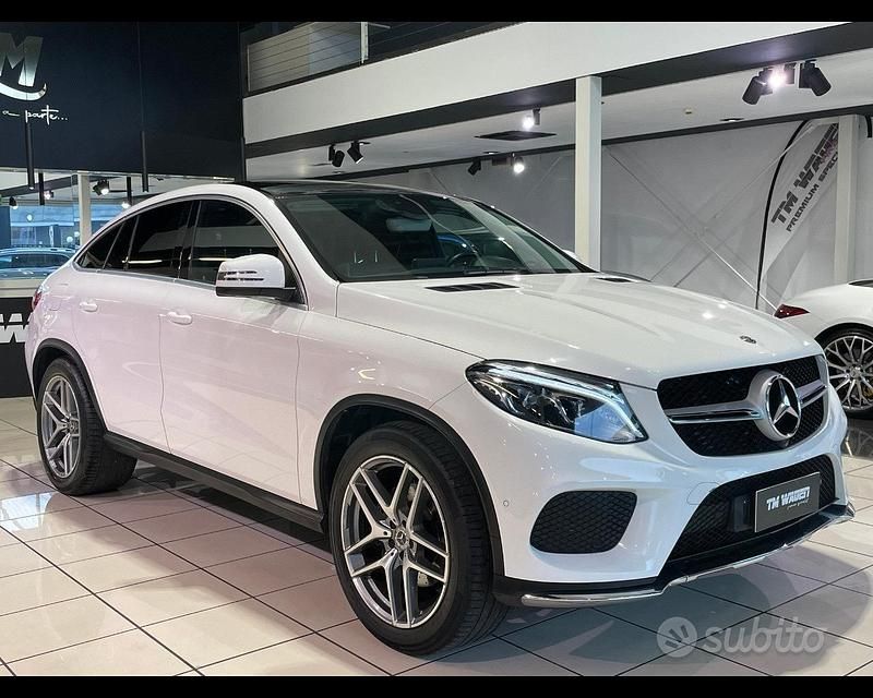 Usata Mercedes GLE350 Premium 258 CV (189 kW) 2019 Bianco Coupé