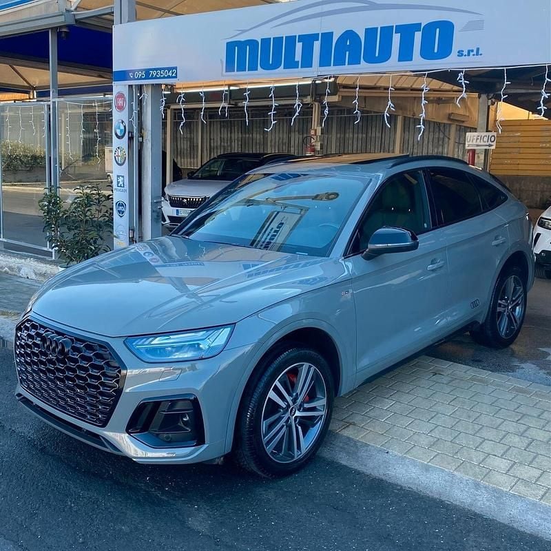 Usata Audi Q5 S-Line 203 CV (149 kW) 2021 Grigio SUV