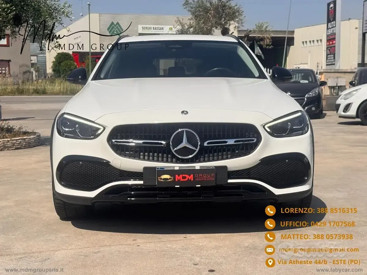 Usata Mercedes C220 Premium Plus 200 CV (147 kW) 2023 Bianco Station wagon
