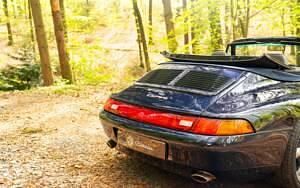 Usata Porsche 911 Carrera Cabriolet 272 CV (200 kW) 1994 Blu Cabrio