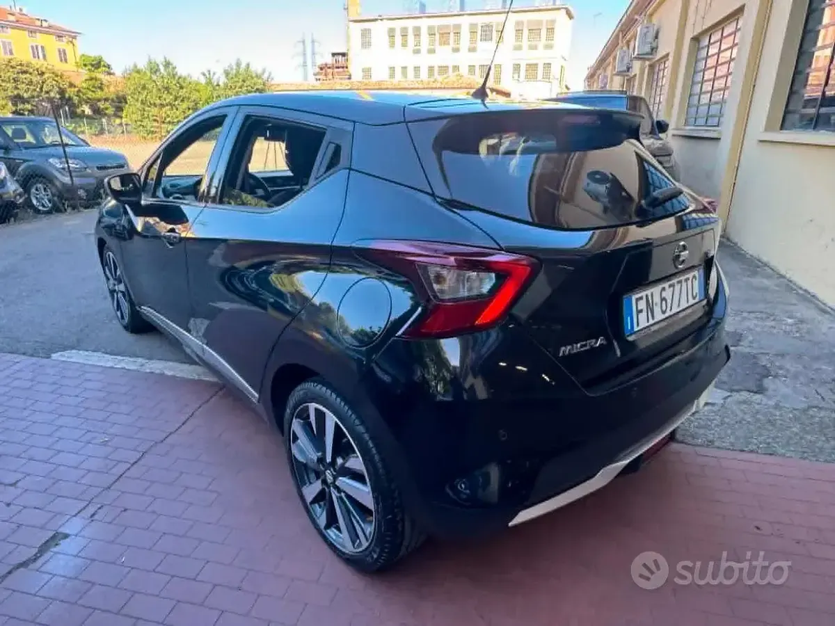 Gebraucht Nissan Micra 90 PS (66 kW) 2018 Schwarz Kleinwagen
