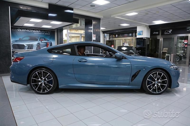 Usata BMW 840 M Sport 320 CV (235 kW) 2019 Blu Coupé