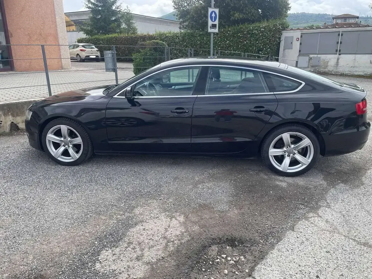 Usata Audi A5 Sportback 143 CV (105 kW) 2010 Nero Utilitaria