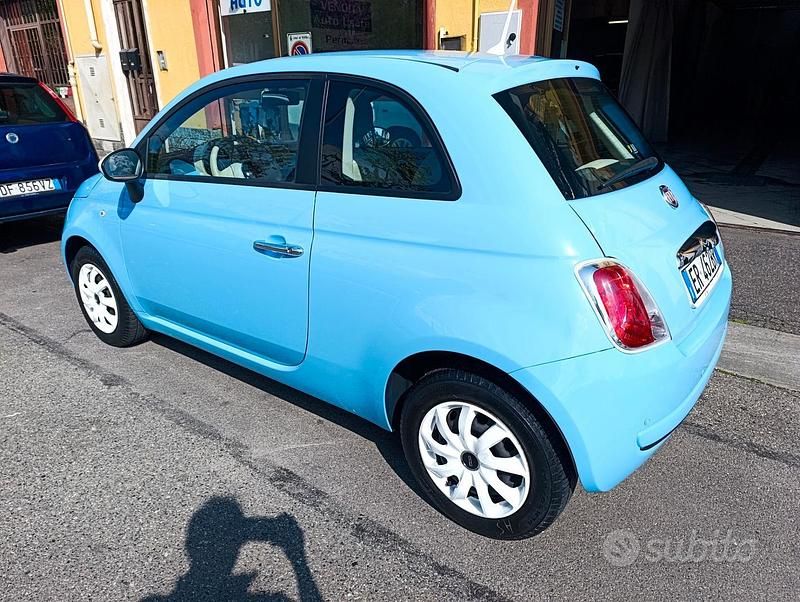Usata Fiat 500 69 CV (50 kW) 2013 Blu Berlina