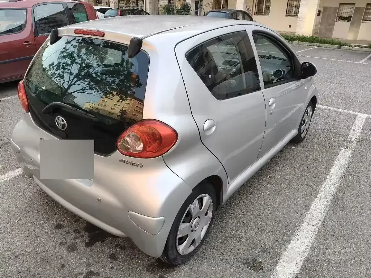 Begagnad Toyota Aygo 68 HK (50 kW) 2008 Grå Halvkombi
