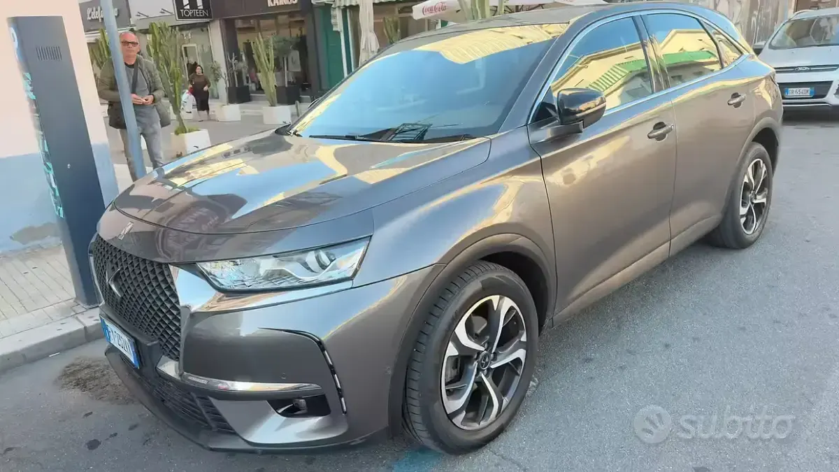 Usata DS Automobiles DS7 Crossback 131 CV (96 kW) 2019 Grigio SUV