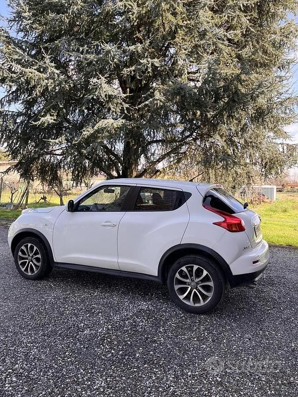 Usata Nissan Juke Acenta 110 CV (80 kW) 2013 Bianco SUV
