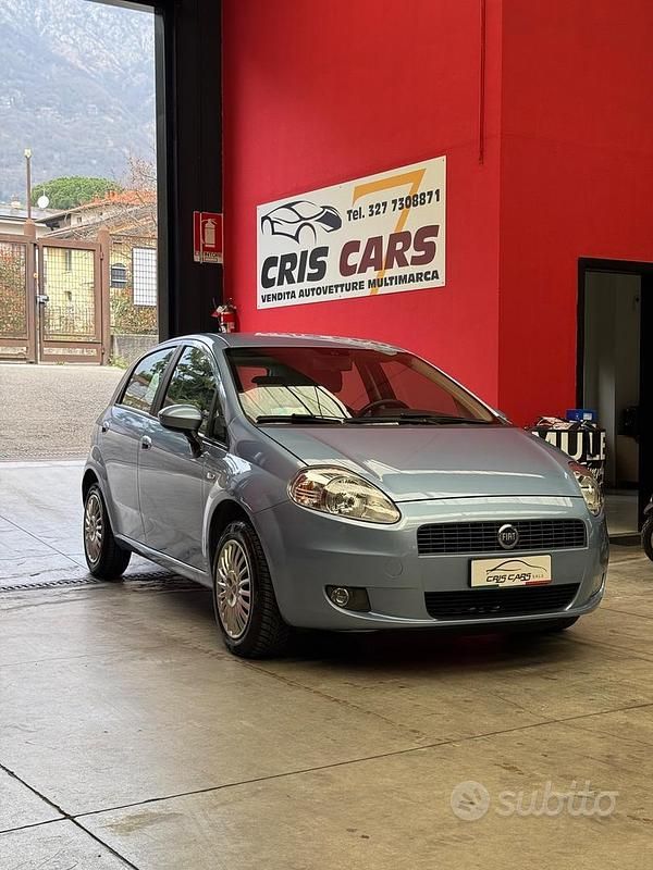 Usata Fiat Grande Punto Active 2007 Blu Utilitaria