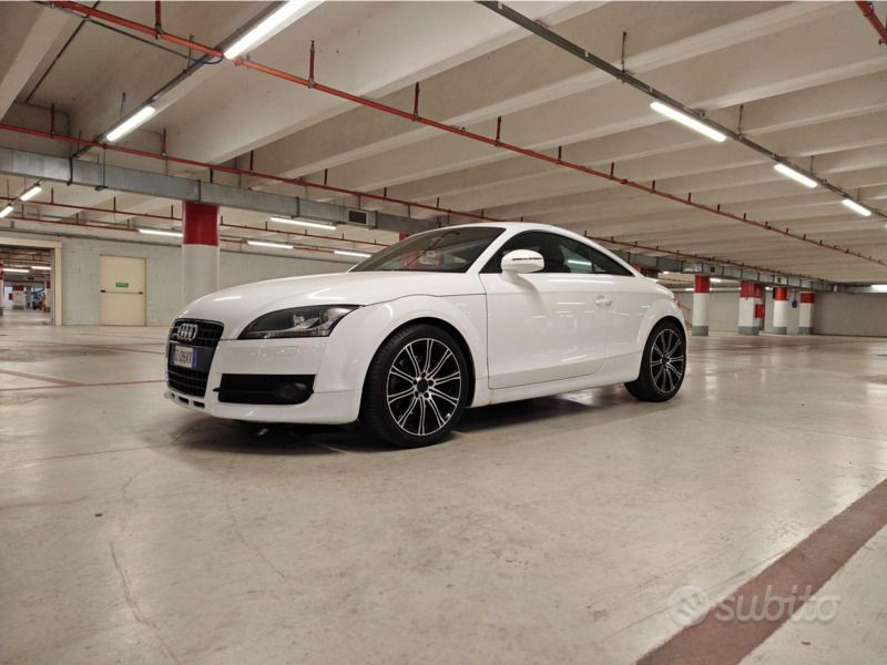 Usata Audi TT 170 CV (125 kW) 2010 Bianco Coupé