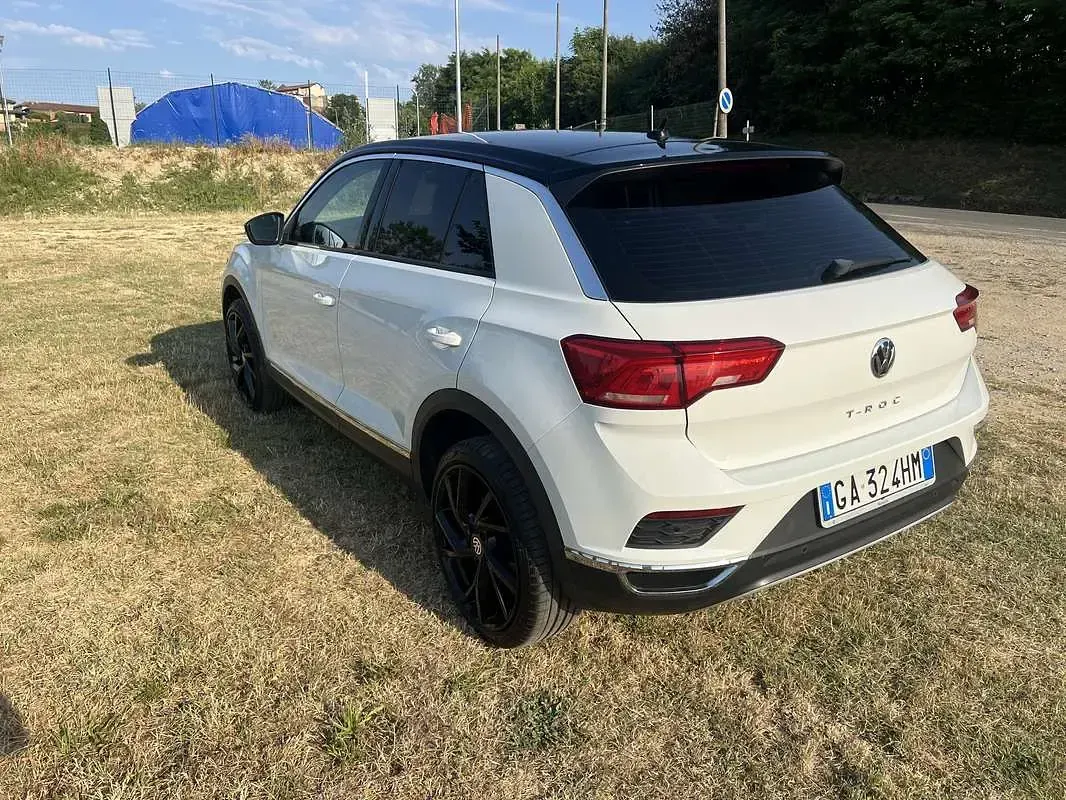 Usata VW T-Roc Style 116 CV (85 kW) 2020 Bianco SUV