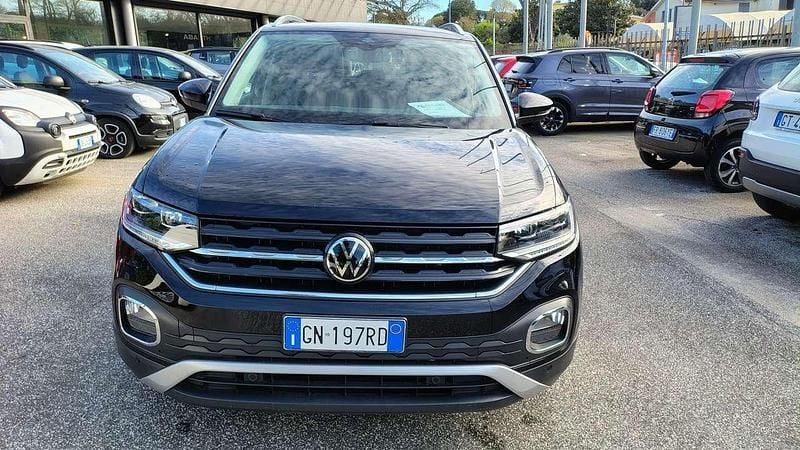 Usata VW T-Cross Advance 110 CV (80 kW) 2023 Nero SUV