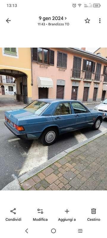Usata Mercedes 190 90 CV (66 kW) 1984 Berlina