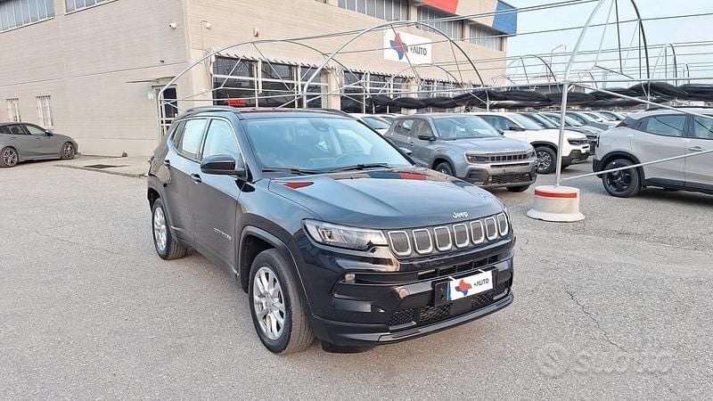 Nero Usata 2021 Jeep Compass Longitude SUV | 18.950 € (Ottimo prezzo) - Immagine 1/4