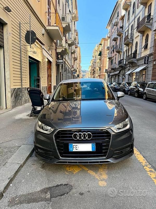 Usata Audi A1 Sportback S-Line 95 CV (69 kW) 2016 Grigio Utilitaria