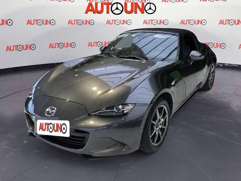 Usata Mazda MX5 Exceed 131 CV (96 kW) 2018 Grigio Cabrio