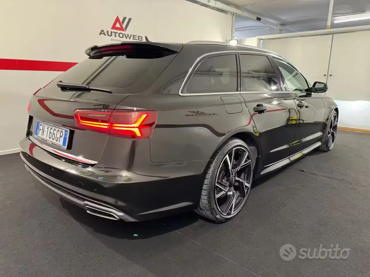 Usata Audi A6 S-Line 218 CV (160 kW) 2016 Nero Station wagon