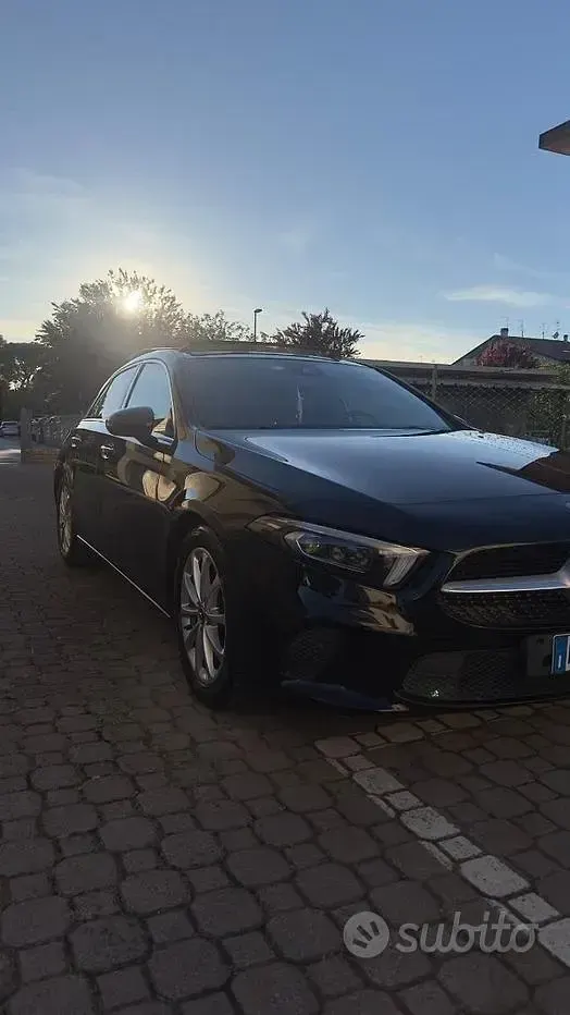 Usata Mercedes A160 95 CV (69 kW) 2019 Nero Berlina