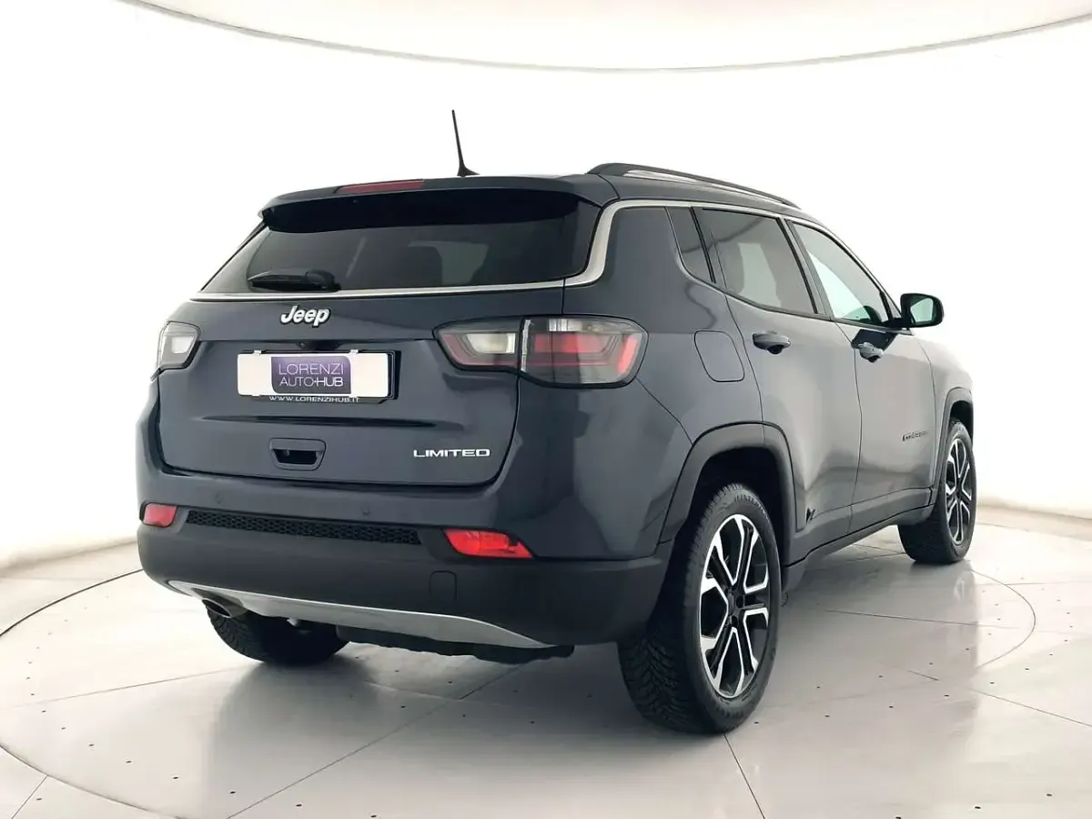 Usata Jeep Compass Limited 131 CV (96 kW) 2021 Blu metallizzato SUV