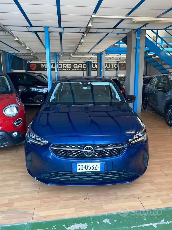 Usata Opel Corsa 75 CV (55 kW) 2021 Blu Utilitaria