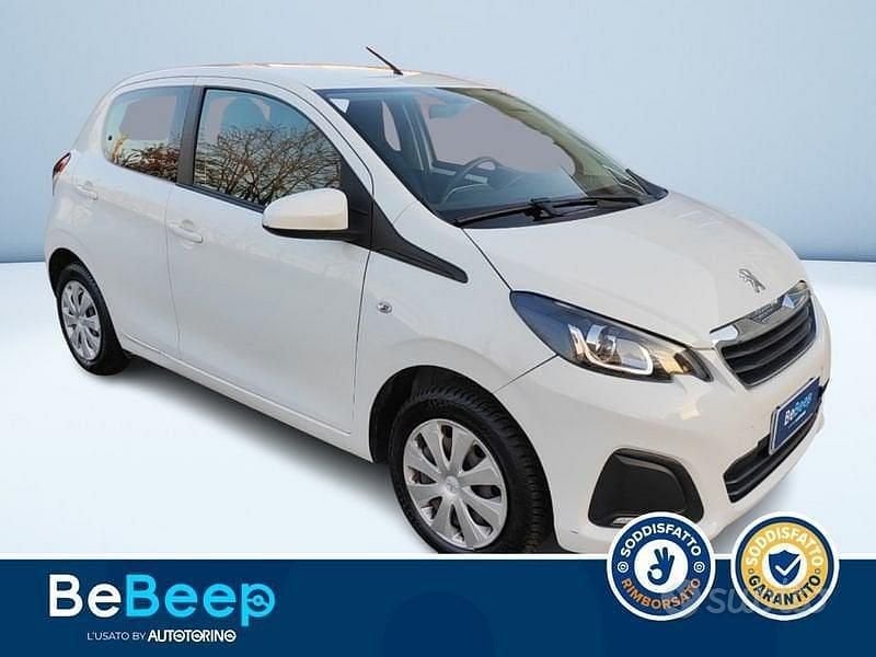 Usata Peugeot 108 Active 82 CV (60 kW) 2014 Bianco pastello Berlina