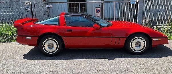Usata Corvette C4 1987 Rosso Coupé