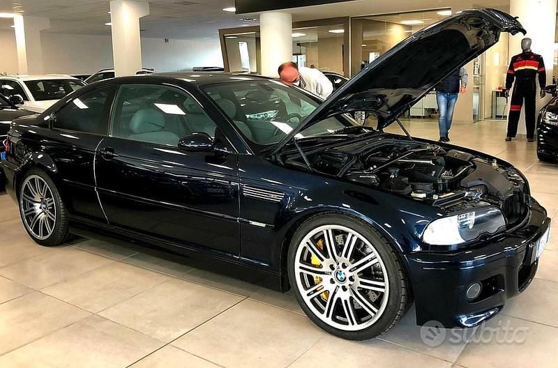 Usata BMW M3 Efficient Dynamics 343 CV (252 kW) 2004 Blu Coupé