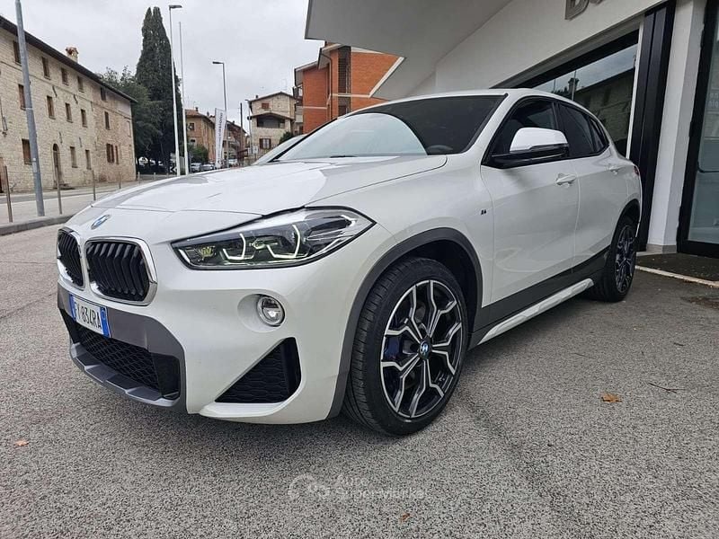 Usata BMW X2 M Sport 116 CV (85 kW) 2019 Bianco pastello SUV