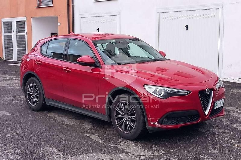 Usata Alfa Romeo Stelvio Super 160 CV (117 kW) 2020 Rosso SUV