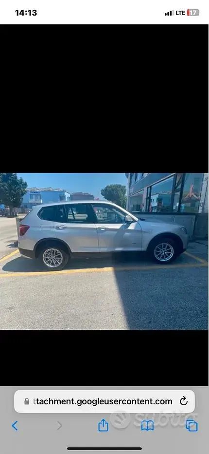 Usata BMW X3 184 CV (135 kW) 2011 Grigio SUV