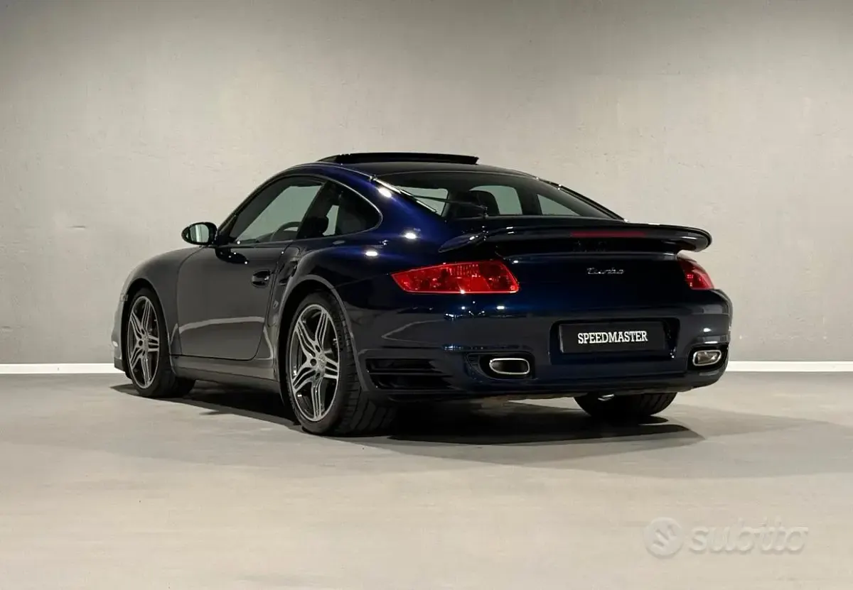 Usata Porsche 911 Turbo 480 CV (353 kW) 2007 Bluazzurro Coupé