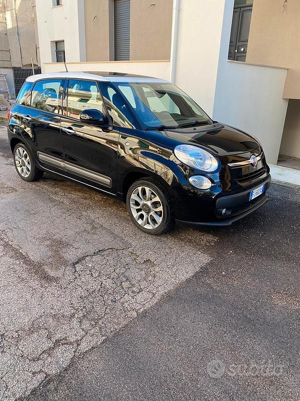 Usata Fiat 500L 95 CV (69 kW) 2017 Nero Monovolume