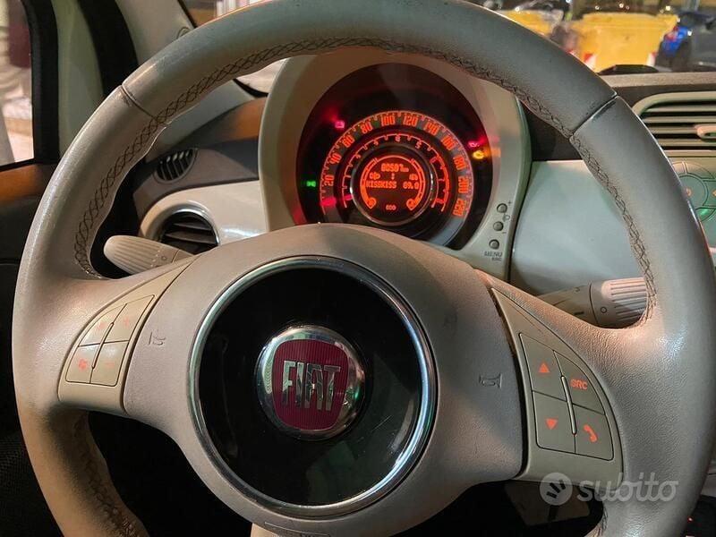 Usata Fiat 500 2010 Bianco Utilitaria