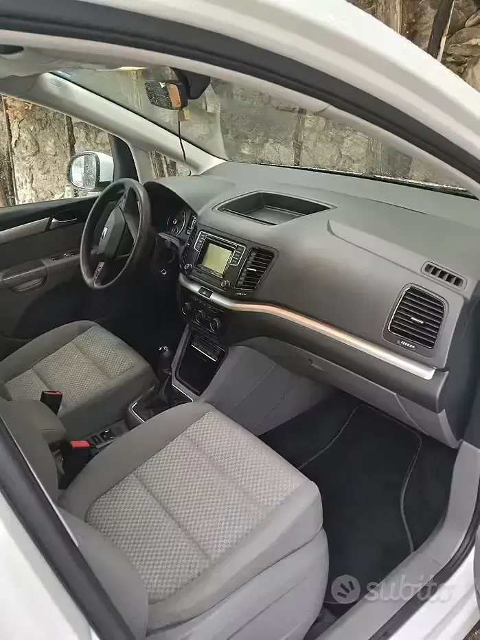 Usata Seat Alhambra 150 CV (110 kW) 2018 Bianco Monovolume