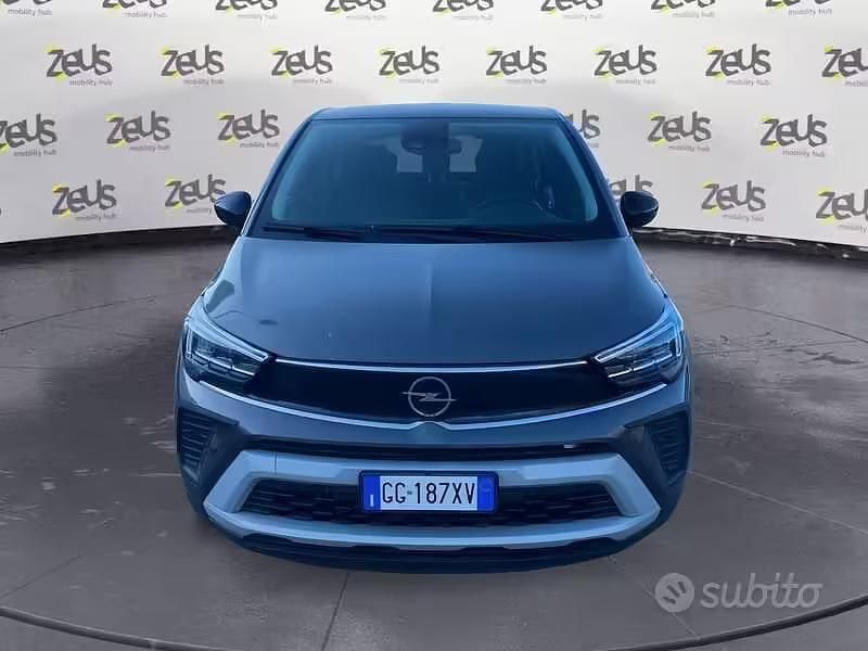 Usata Opel Crossland X Elegance 110 CV (80 kW) 2022 Grigio SUV
