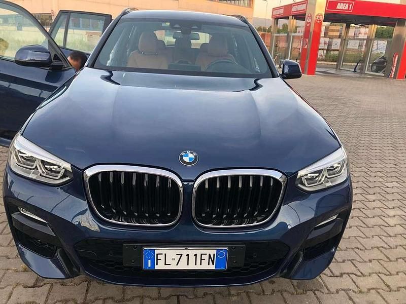 Usata BMW X3 M Sport 265 CV (194 kW) 2017 Blu/azzurro SUV