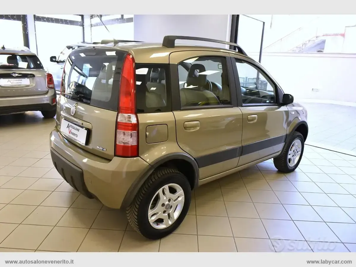 Usata Fiat Panda 4x4 69 CV (50 kW) 2008 Marrone Utilitaria