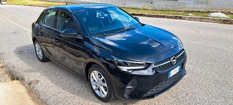 Usata Opel Corsa Elegance 75 CV (55 kW) 2021 Nero Berlina