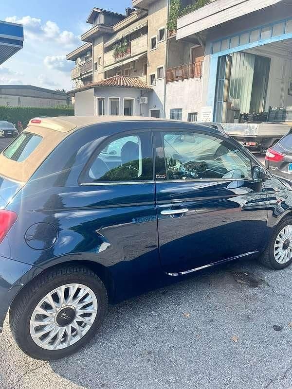 Usata Fiat 500C S 69 CV (50 kW) 2018 Blu/azzurro Cabrio