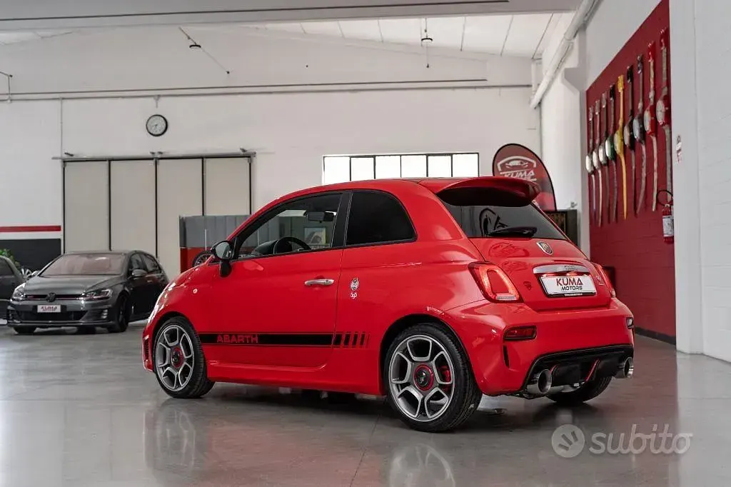 Usata Abarth 595 Turismo 165 CV (121 kW) 2020 Rosso cod. 176 Utilitaria