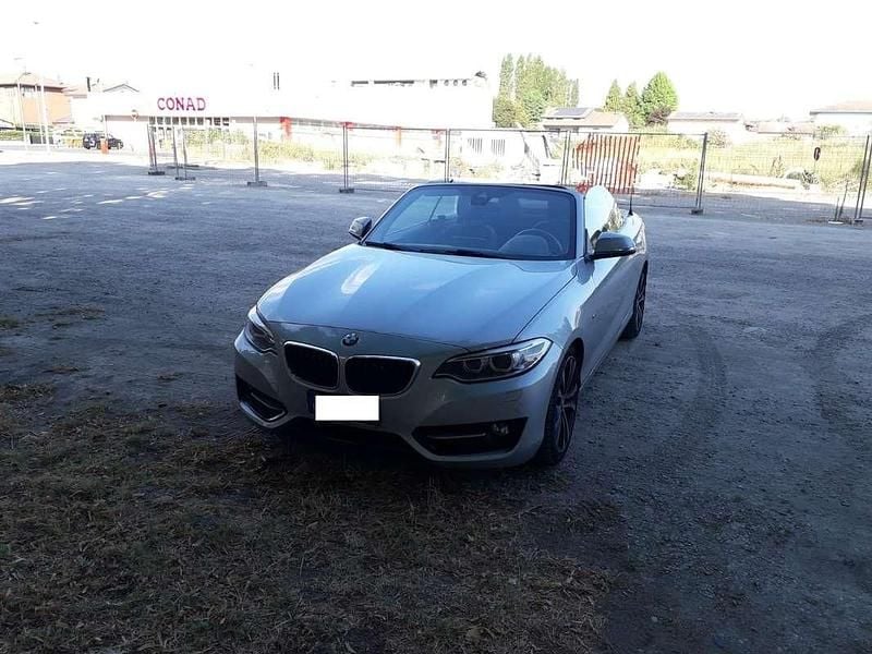 Usata BMW 220 M Sport 190 CV (139 kW) 2015 Argento Cabrio