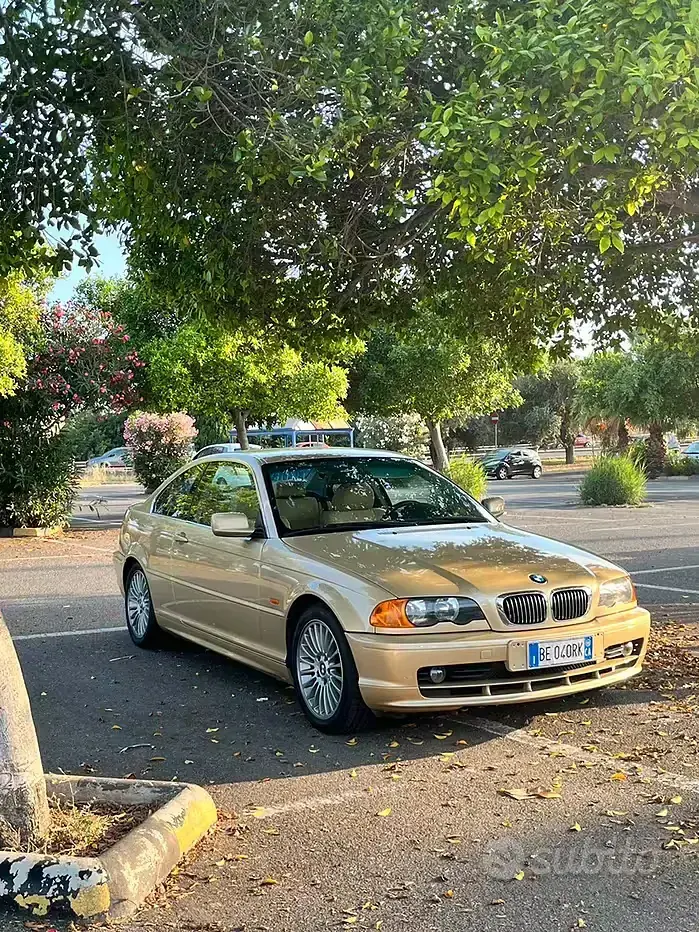 Usata BMW 323 170 CV (125 kW) 1999 Giallo Coupé