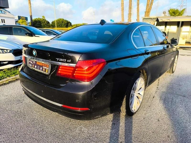 Usata BMW 730 Efficient Dynamics 258 CV (189 kW) 2014 Nero Berlina
